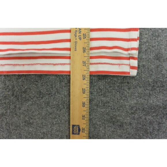 Polo Ralph Lauren Shirt Mens Larage Classic Fit Red White Stripe - Picture 7 of 9